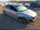 2018 Hyundai Elantra Se Silver vin: 5NPD74LF5JH287067