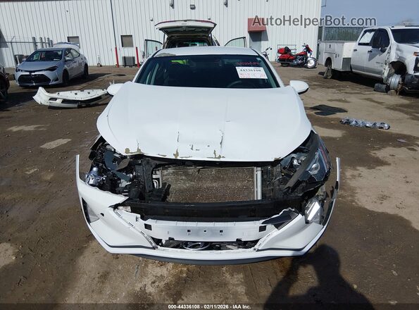 5NPD74LF6KH435681 2019 HYUNDAI ELANTRA Белый Вид щитка приборов