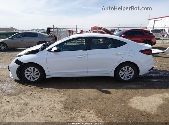 5NPD74LF6KH435681 2019 HYUNDAI ELANTRA Белый Панорамный вид салона 360°