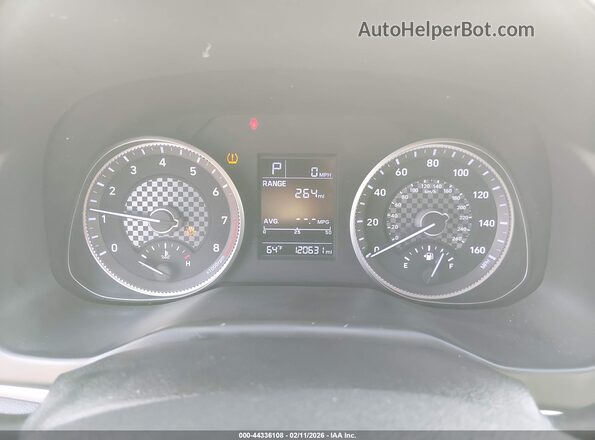 5NPD74LF6KH435681 2019 HYUNDAI ELANTRA Белый Вид задних сидений