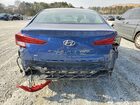 2019 Hyundai Elantra Se Синий vin: 5NPD74LF6KH442419