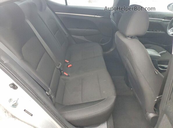 5NPD74LF7KH425340 2019 HYUNDAI ELANTRA Silver Widok tylnych siedzeń