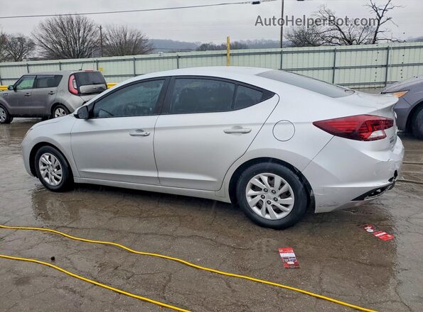 5NPD74LF7KH425340 2019 HYUNDAI ELANTRA Silver Tył lewy