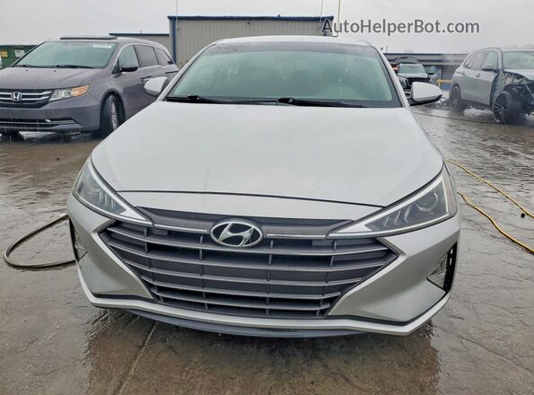 5NPD74LF7KH425340 2019 HYUNDAI ELANTRA Silver Widok z przodu