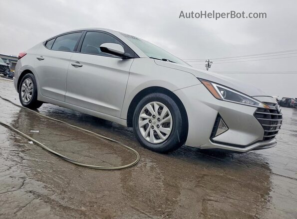 5NPD74LF7KH425340 2019 HYUNDAI ELANTRA Silver Przód prawy