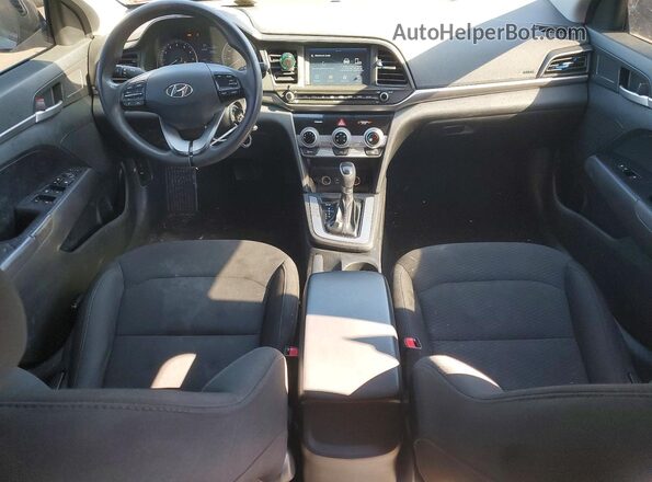 5NPD74LF7KH471976 2019 HYUNDAI ELANTRA Черный Вид панели приборов