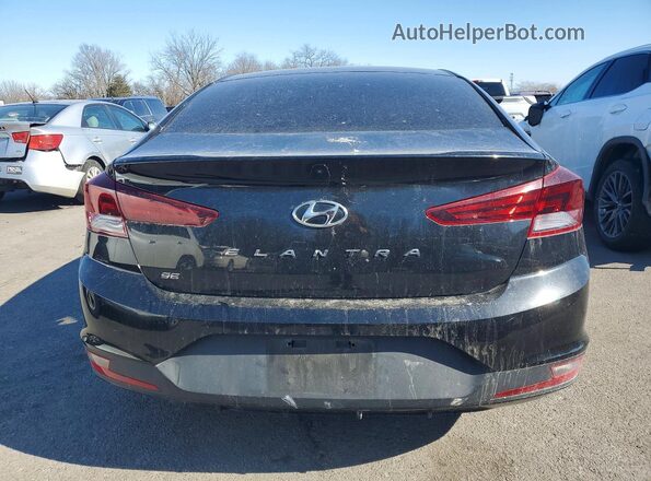 5NPD74LF7KH471976 2019 HYUNDAI ELANTRA Черный Вид сзади