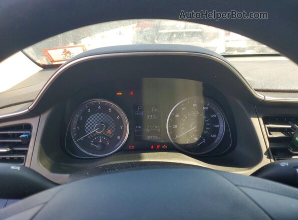 5NPD74LF7KH471976 2019 HYUNDAI ELANTRA Черный Вид щитка приборов