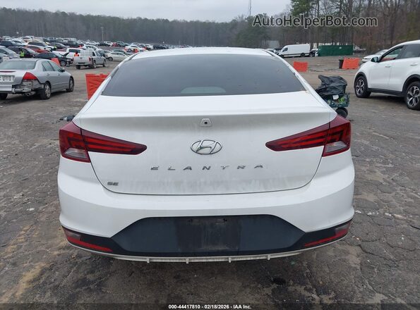 5NPD74LF9KH423444 2019 HYUNDAI ELANTRA Белый 