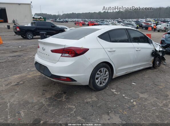 5NPD74LF9KH423444 2019 HYUNDAI ELANTRA Белый Задняя правая четверть
