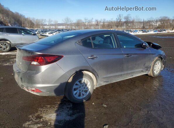 5NPD74LF9KH424965 2019 HYUNDAI ELANTRA Серый Задняя правая четверть