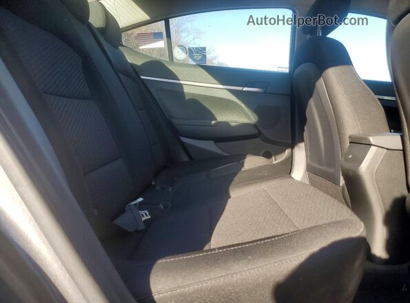 5NPD74LF9KH424965 2019 HYUNDAI ELANTRA Серый Вид задних сидений