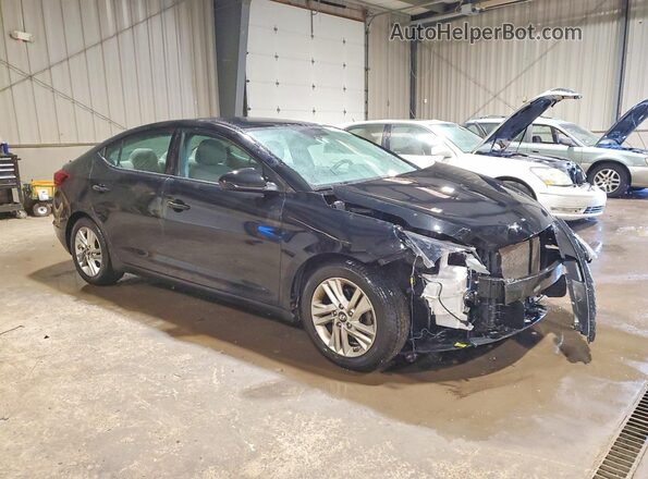 5NPD84LF0KH461741 2019 HYUNDAI ELANTRA Black Delantero derecho