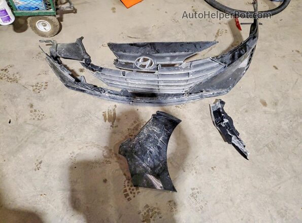 5NPD84LF0KH461741 2019 HYUNDAI ELANTRA Black Vista del compartimento del motor