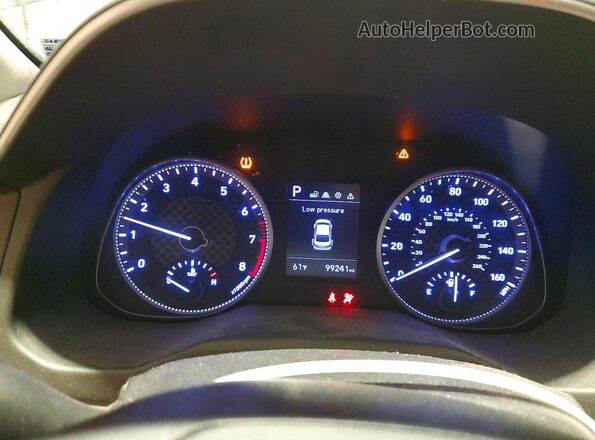 5NPD84LF0KH461741 2019 HYUNDAI ELANTRA Black Vista del cuadro de instrumentos