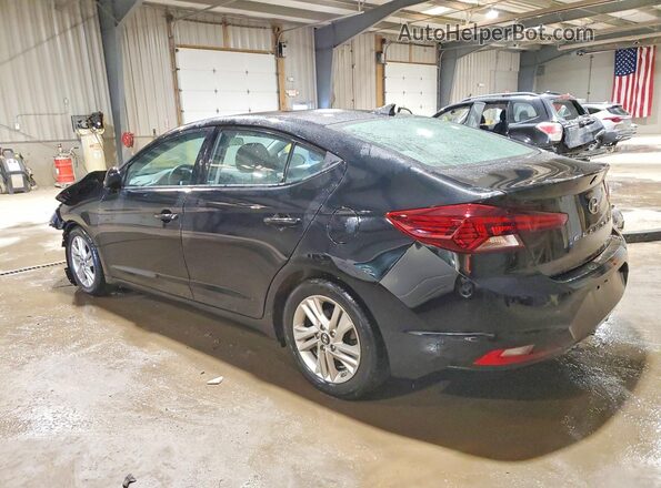 5NPD84LF0KH461741 2019 HYUNDAI ELANTRA Black Trasero izquierdo