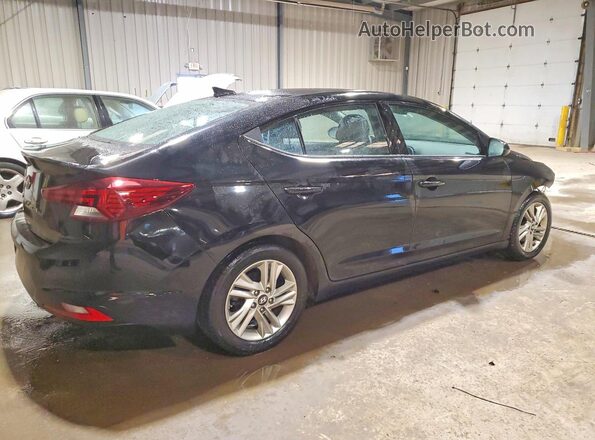 5NPD84LF0KH461741 2019 HYUNDAI ELANTRA Black Trasero derecho