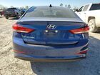 2018 Hyundai Elantra Sel Синий vin: 5NPD84LF1JH232421