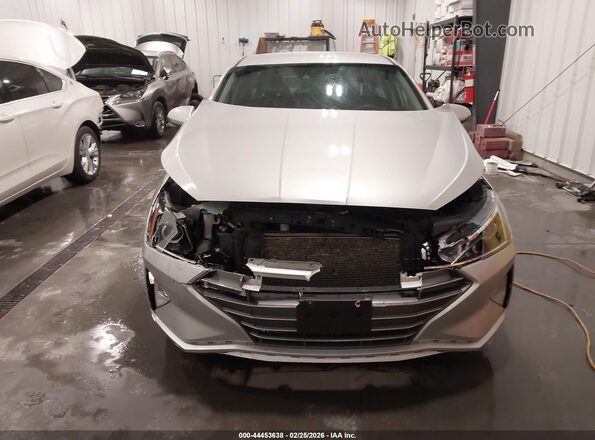 5NPD84LF1KH427730 2019 HYUNDAI ELANTRA Silver Սարքավորումների վահանակի տեսք
