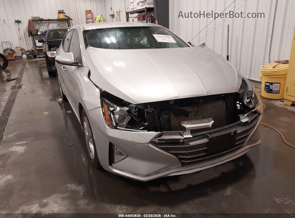 5NPD84LF1KH427730 2019 HYUNDAI ELANTRA Silver Դիմացի տեսք