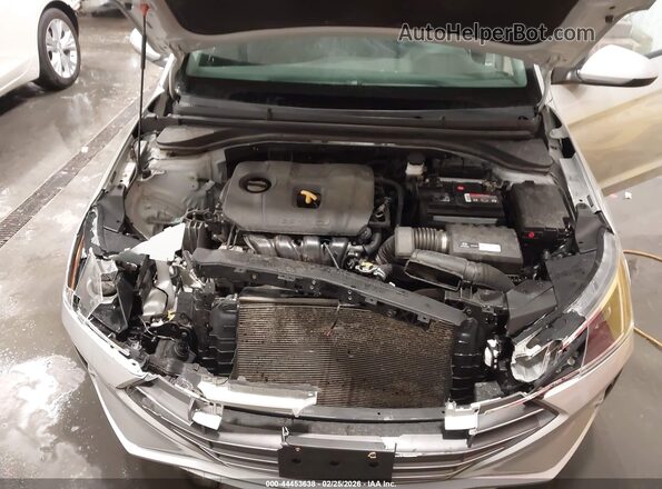 5NPD84LF1KH427730 2019 HYUNDAI ELANTRA Silver Հետևի տեսք