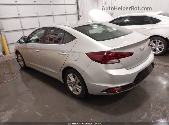 5NPD84LF1KH427730 2019 HYUNDAI ELANTRA Silver Հետևի ձախ