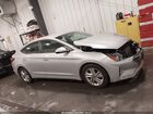 2019 Hyundai Elantra Sel Silver vin: 5NPD84LF1KH427730