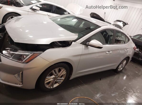 5NPD84LF1KH427730 2019 HYUNDAI ELANTRA Silver Սալոնի 360 աստիճան տեսք
