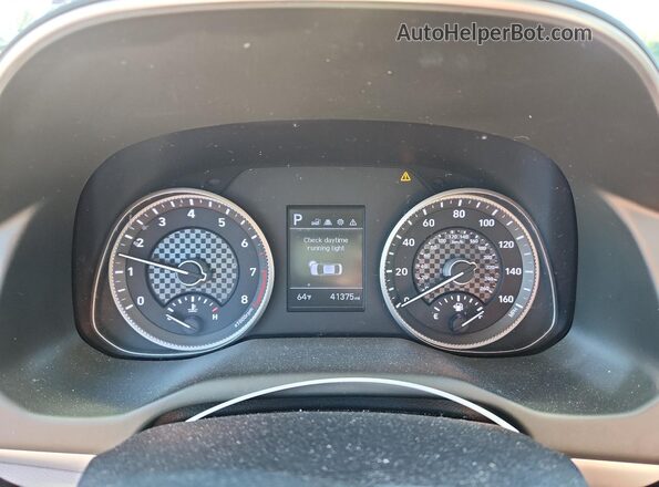 5NPD84LF1KH478340 2019 HYUNDAI ELANTRA Красный Вид щитка приборов