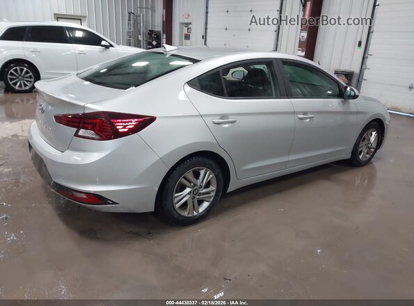 5NPD84LF2KH424951 2019 HYUNDAI ELANTRA Gray Trasero derecho