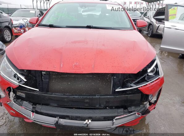 5NPD84LF2KH488830 2019 HYUNDAI ELANTRA Red Դիմացի տեսք