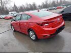 2019 Hyundai Elantra Sel Red vin: 5NPD84LF2KH488830