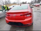 2019 Hyundai Elantra Sel Red vin: 5NPD84LF2KH488830