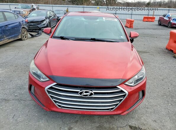 5NPD84LF3HH110623 2017 HYUNDAI ELANTRA Red Դիմացի տեսք