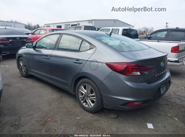 5NPD84LF3KH419466 2019 HYUNDAI ELANTRA Серый Задняя левая четверть