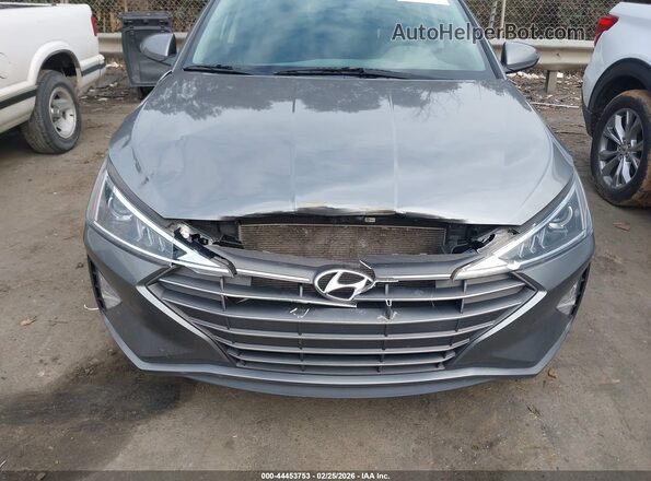 5NPD84LF3KH419466 2019 HYUNDAI ELANTRA Серый Вид спереди