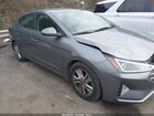 2019 Hyundai Elantra Sel Серый vin: 5NPD84LF3KH419466