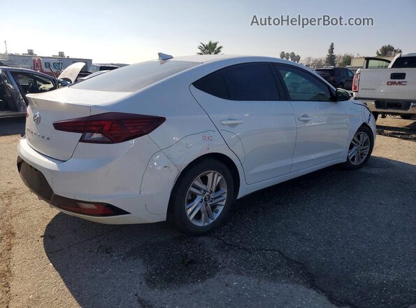 5NPD84LF3KH437837 2019 HYUNDAI ELANTRA White Rear right