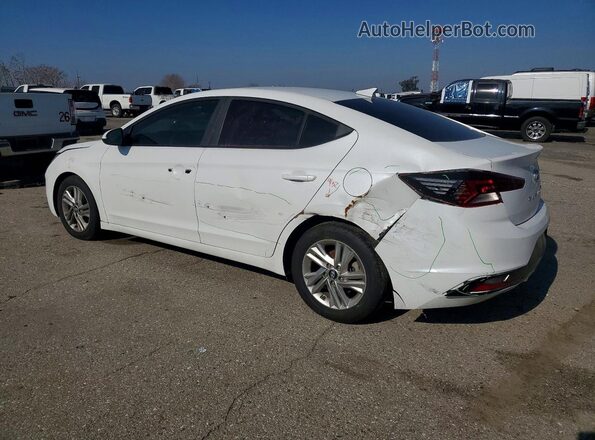 5NPD84LF3KH437837 2019 HYUNDAI ELANTRA White Rear left