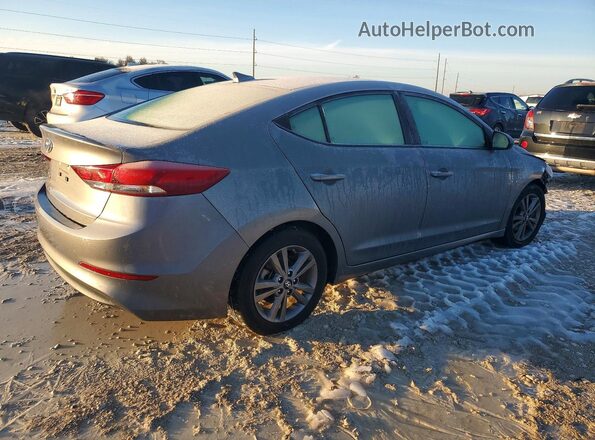 5NPD84LF4JH348213 2018 HYUNDAI ELANTRA Gray Rear right