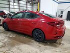 2019 Hyundai Elantra Sel Красный vin: 5NPD84LF4KH477280