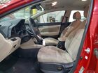 2019 Hyundai Elantra Sel Красный vin: 5NPD84LF4KH477280