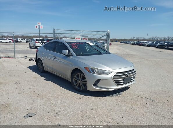 5NPD84LF5HH212070 2017 HYUNDAI ELANTRA Silver Przód prawy