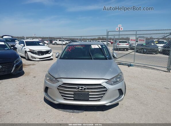 5NPD84LF5HH212070 2017 HYUNDAI ELANTRA Silver Widok zestawu wskaźników