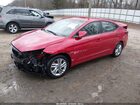 2020 Hyundai Elantra Sel Темно-бордовый vin: 5NPD84LF5LH550965