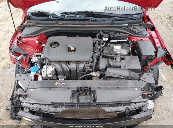 5NPD84LF5LH550965 2020 HYUNDAI ELANTRA Темно-бордовый Вид сзади