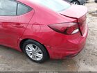 2020 Hyundai Elantra Sel Темно-бордовый vin: 5NPD84LF5LH550965