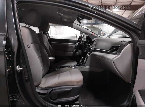 5NPD84LF5LH551484 2020 HYUNDAI ELANTRA Gray Widok wnętrza z przodu