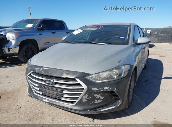 5NPD84LF6HH004330 2017 HYUNDAI ELANTRA Silver Przód lewy