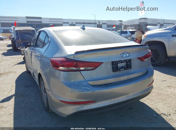 5NPD84LF6HH004330 2017 HYUNDAI ELANTRA Silver Tył lewy